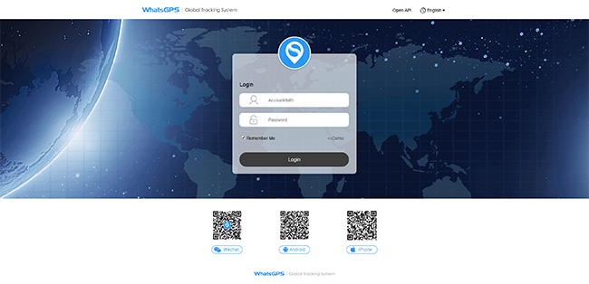 Gps on sale tracking login