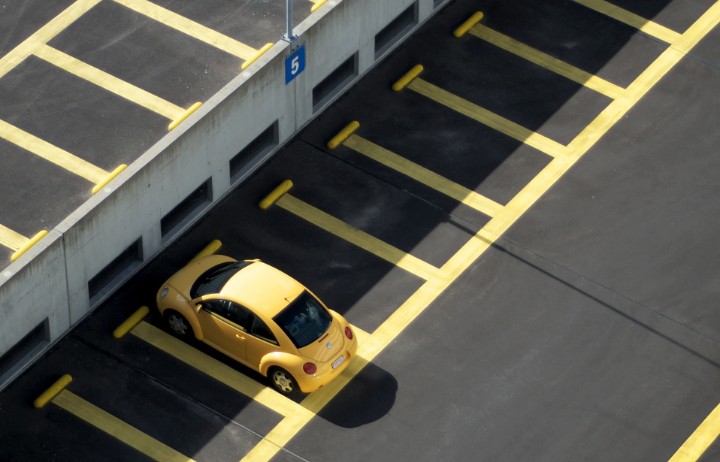 car rental area