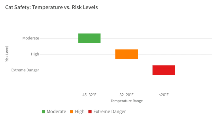cat safety temperature