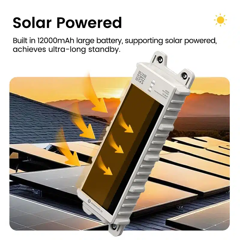 solar powered battery w20l